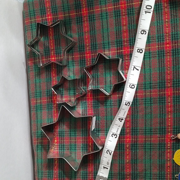 Cookie Cutters Set of FOUR 4 Star of David Hanukkah Baking - Picture 3 of 13